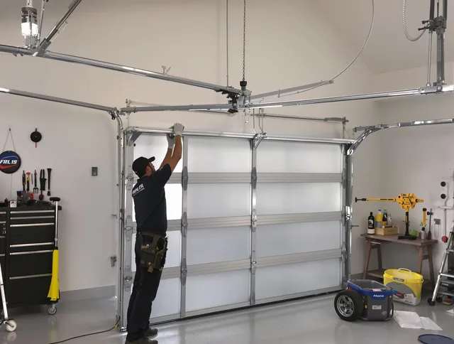 Pasadena Garage Door Repair certified team performing precision garage door installation in Pasadena