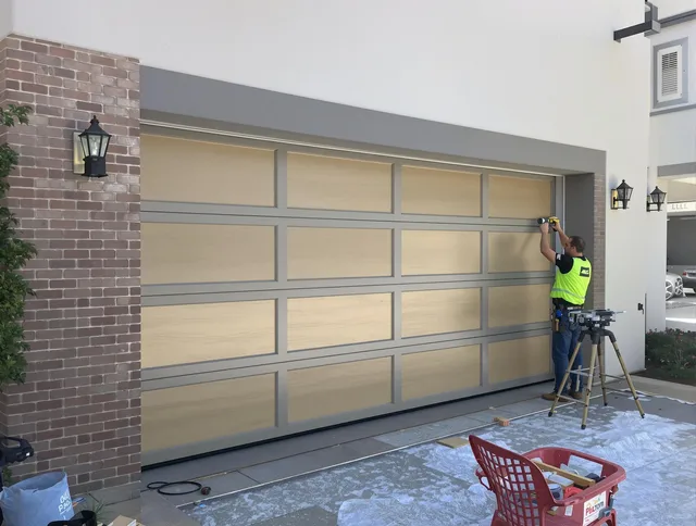 Garage door replacement service by Pasadena Garage Door Repair in Pasadena