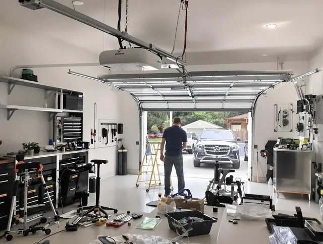 Garage door opener installation by Pasadena Garage Door Repair in Pasadena